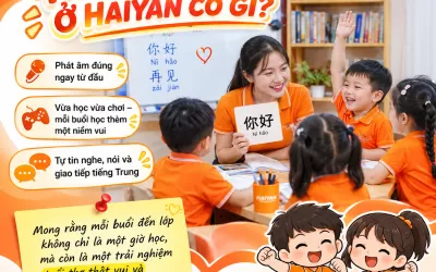 dạy tiếng Trung cho bé từ đầu