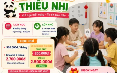 học tiếng Trung cho bé