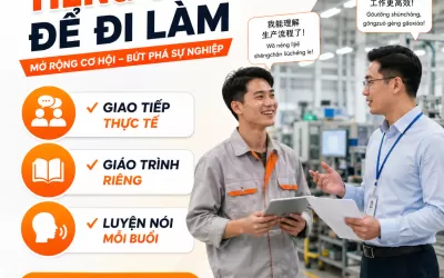 Làm việc với sếp Trung
