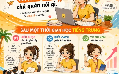lớp tiếng Trung nhỏ ít học viên