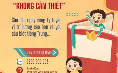 Tiếng Trung 1 kèm 1 cần giao tiếp