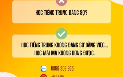 Tiếng Trung 1 kèm 1 tiết kiệm thời gian