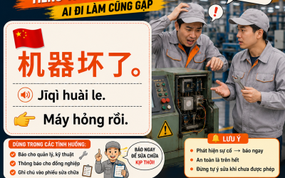 Tiếng Trung cho nhân viên QC