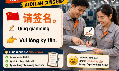 đào tạo tiếng Trung cho nhân viên