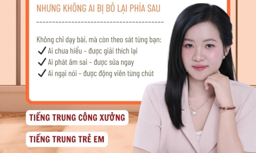 dạy tiếng Trung cho công nhân và nhân viên văn phòng