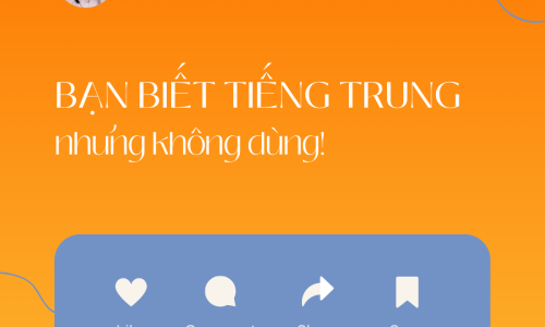 Hán ngữ online cho người cần giao tiếp