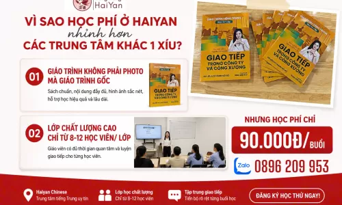 Học tiếng Trung giá rẻ