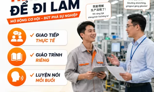 Làm việc với sếp Trung