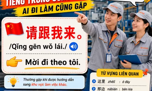 Lớp tiếng Trung cho công nhân KCN Nhơn Trạch