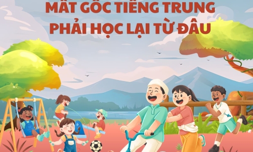 Mất gốc tiếng Trung phải học lại từ đâu