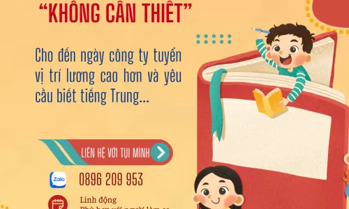 Tiếng Trung 1 kèm 1 cần giao tiếp