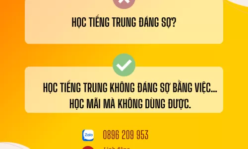 Tiếng Trung 1 kèm 1 tiết kiệm thời gian