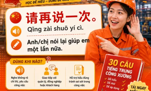 Tiếng Trung cho HR