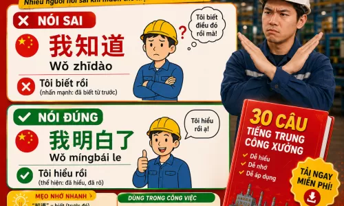 Tiếng Trung cho logistics