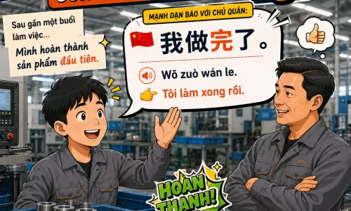 Tiếng Trung cho quản đốc