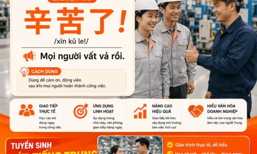 Tiếng Trung giao tiếp 1 kèm 1 học linh hoạt
