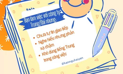Tiếng Trung giao tiếp cho nhân viên công ty sản xuất tại Nhơn Trạch