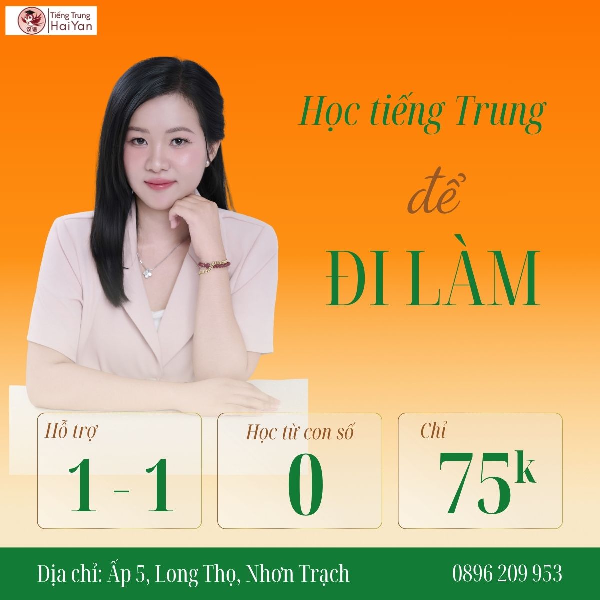 đào tạo tiếng Trung cho công ty sản xuất Nhơn Trạch