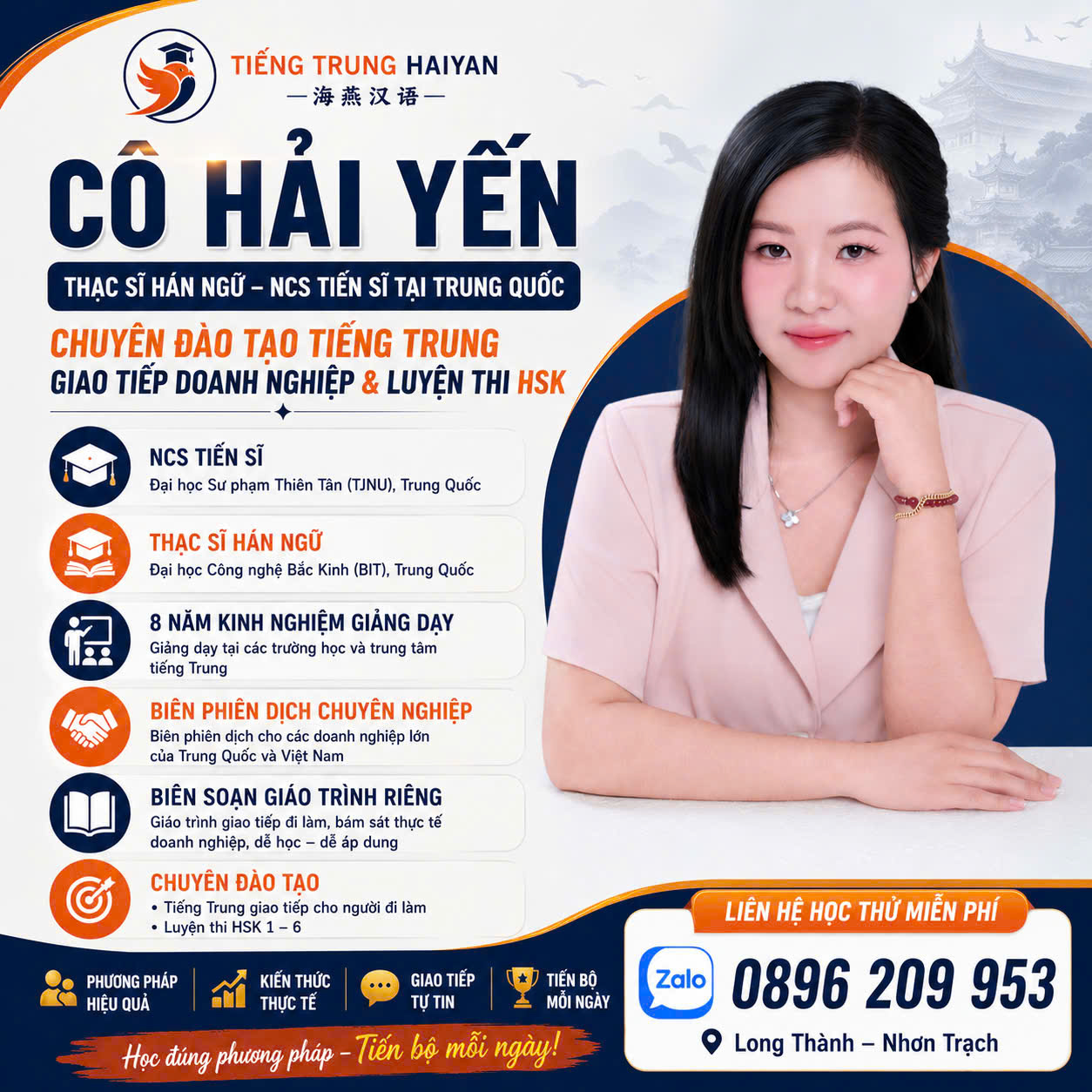 Đào tạo tiếng Trung doanh nghiệp Đồng Nai