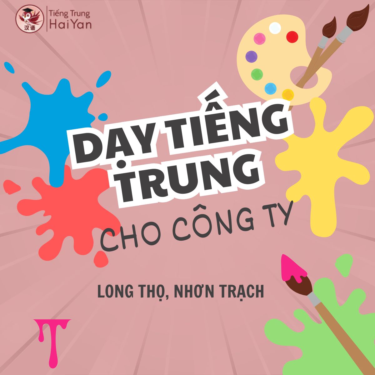 dạy tiếng Trung cho công ty tại Long Thọ