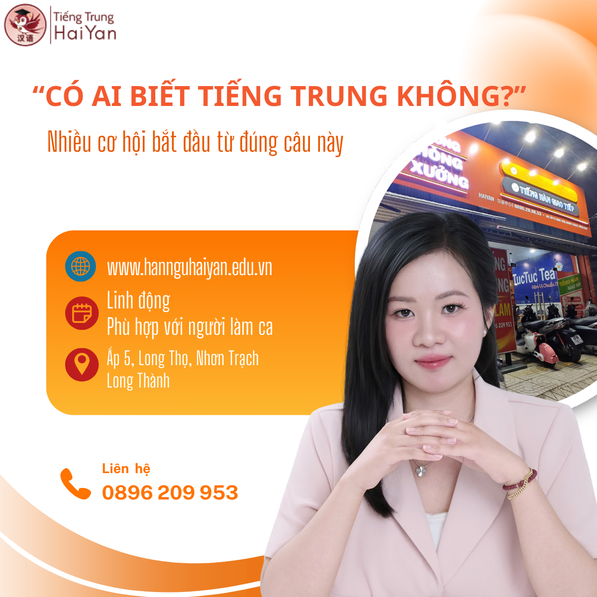 Hán ngữ online cho người học yếu