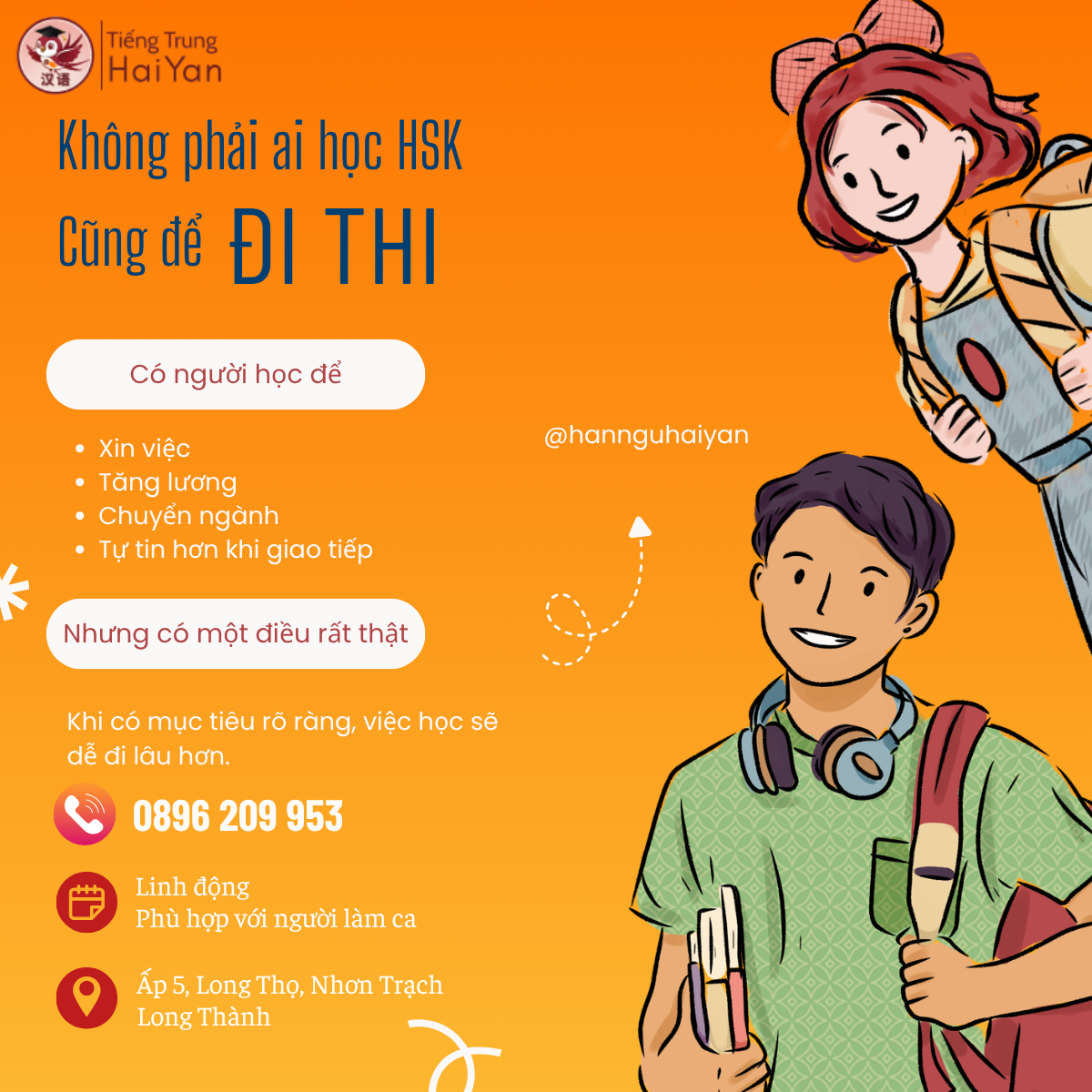 Hán ngữ online cho sinh viên