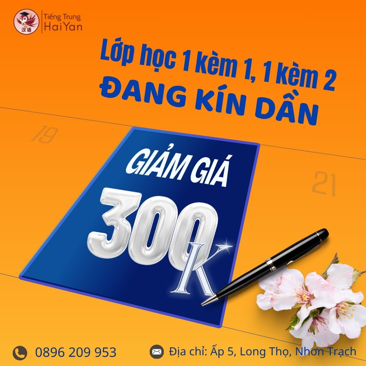 Hán ngữ online học 1 kèm 1