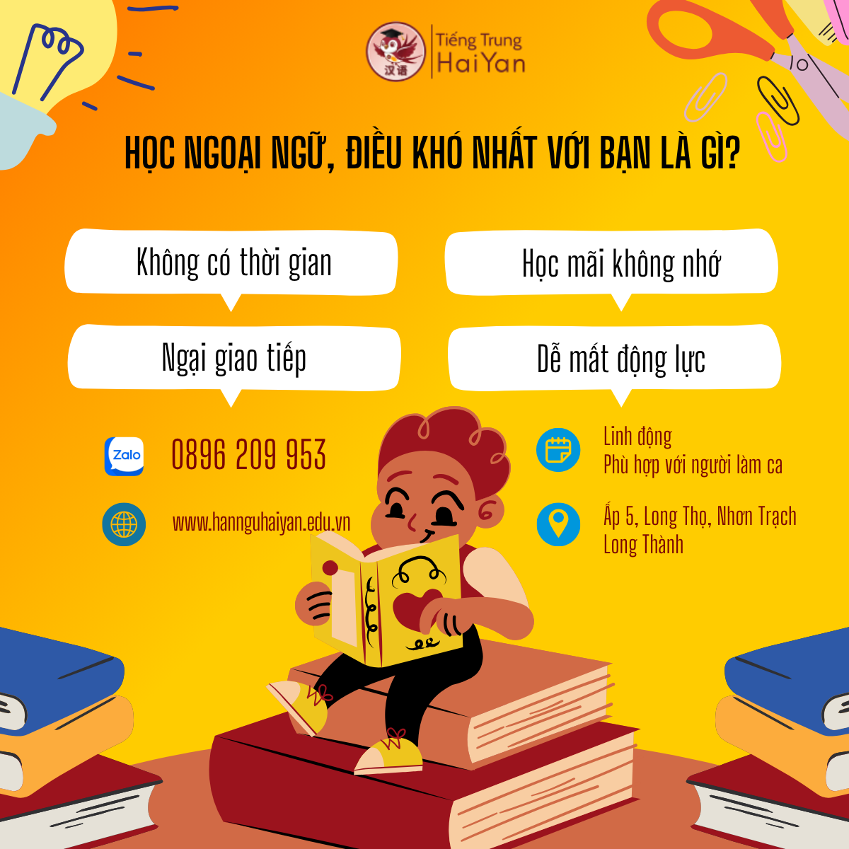Hán ngữ online tiết kiệm chi phí