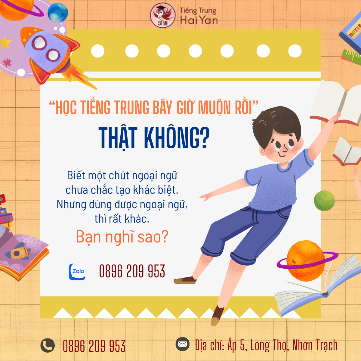 Hán ngữ online tiết kiệm thời gian