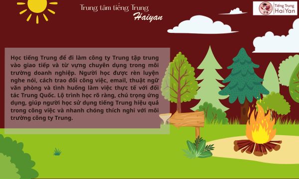 Học tiếng Trung Biên Hòa để đi làm công ty Trung