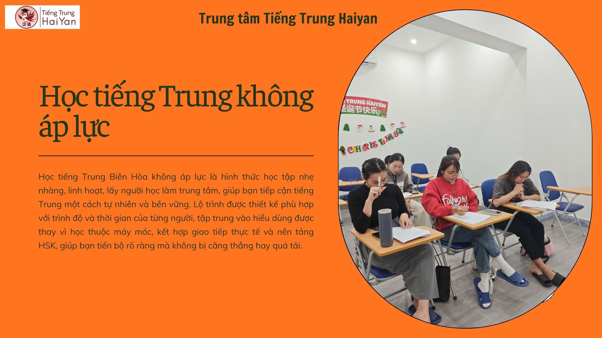 Học tiếng Trung Biên Hòa không áp lực