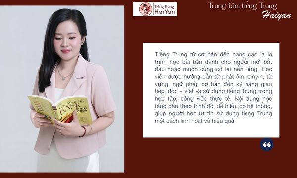 Học tiếng Trung Biên Hòa từ cơ bản đến nâng cao