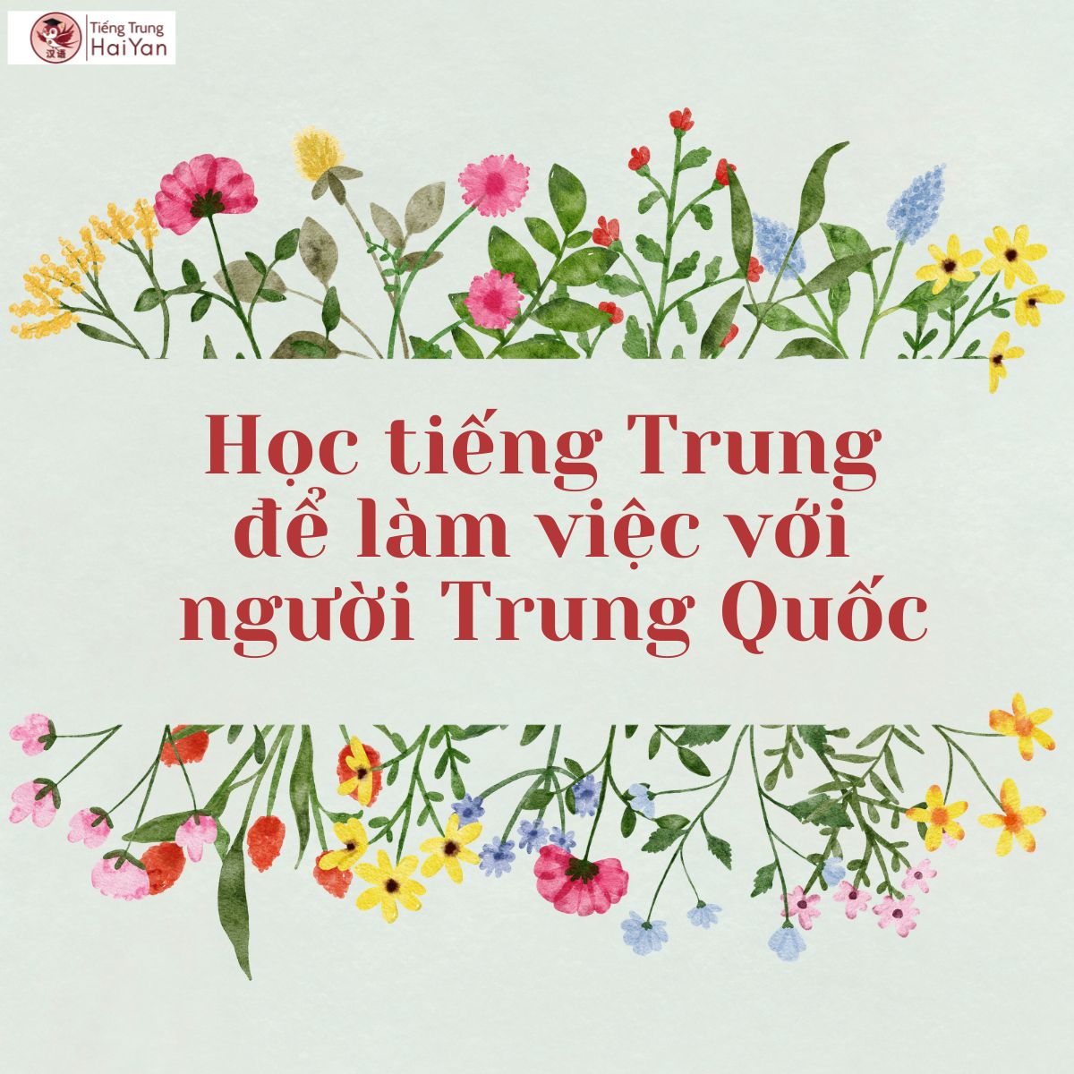 học tiếng Trung để làm việc với người Trung Quốc