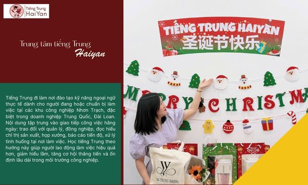 học tiếng Trung đi làm Nhơn Trạch