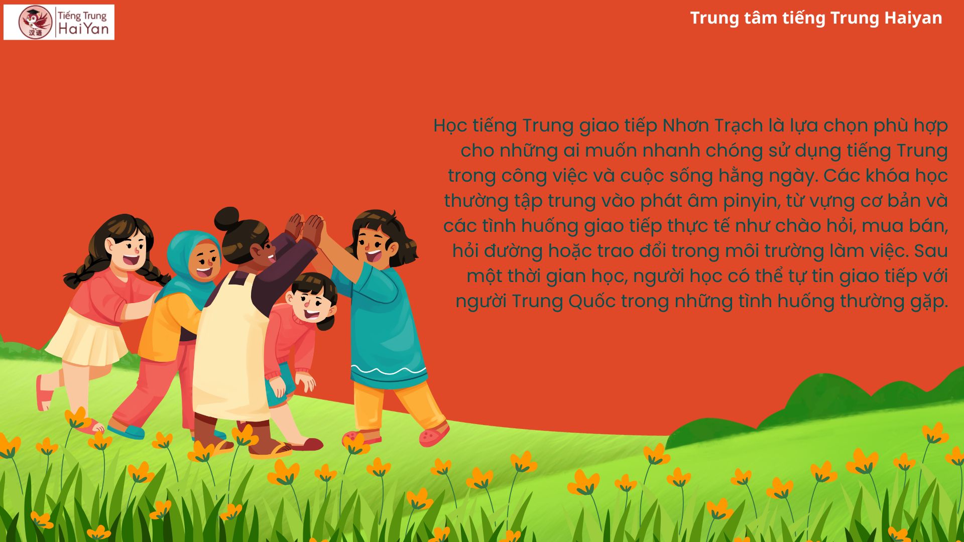 Học tiếng Trung giao tiếp Nhơn Trạch