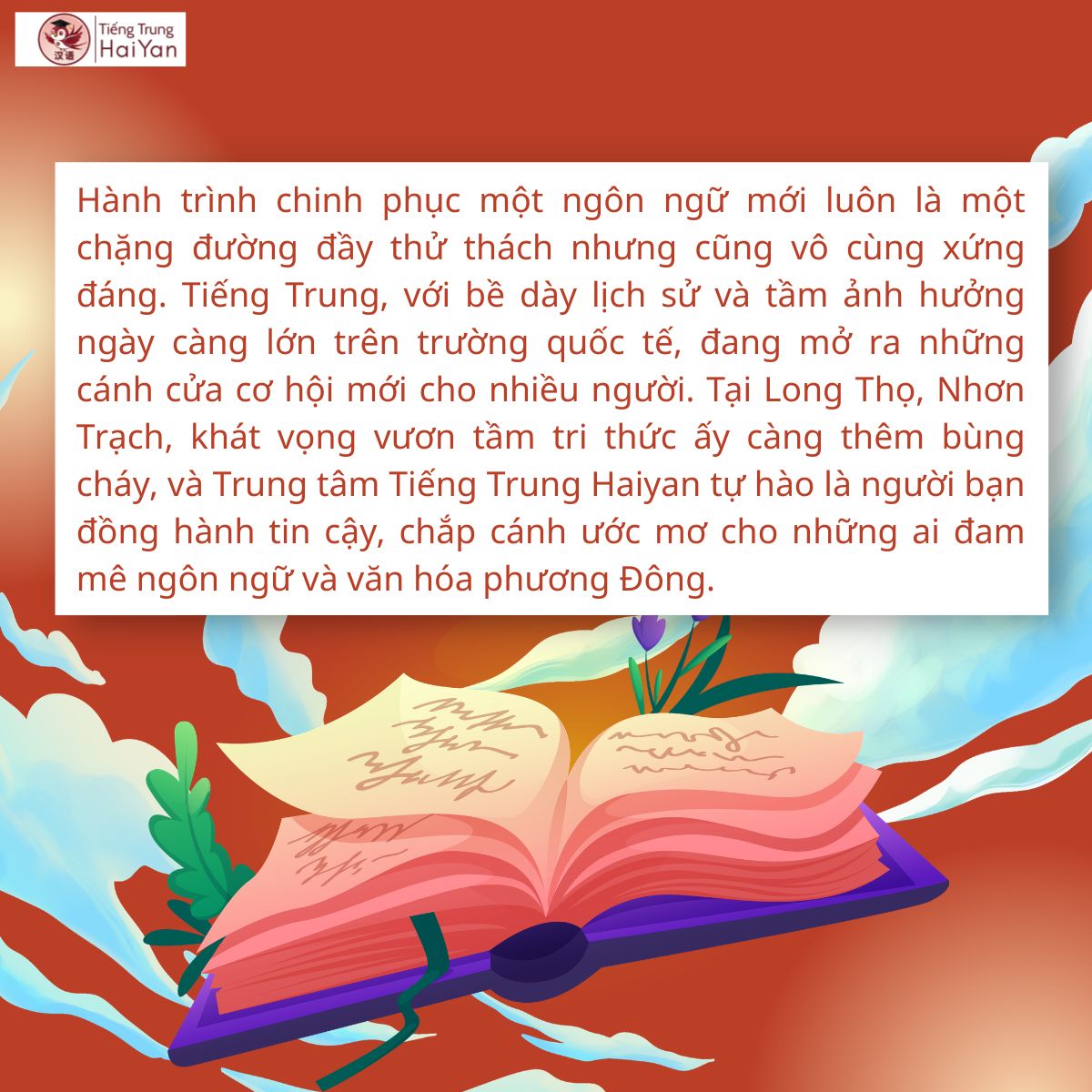 Học tiếng Trung Long Thọ Nhơn Trạch