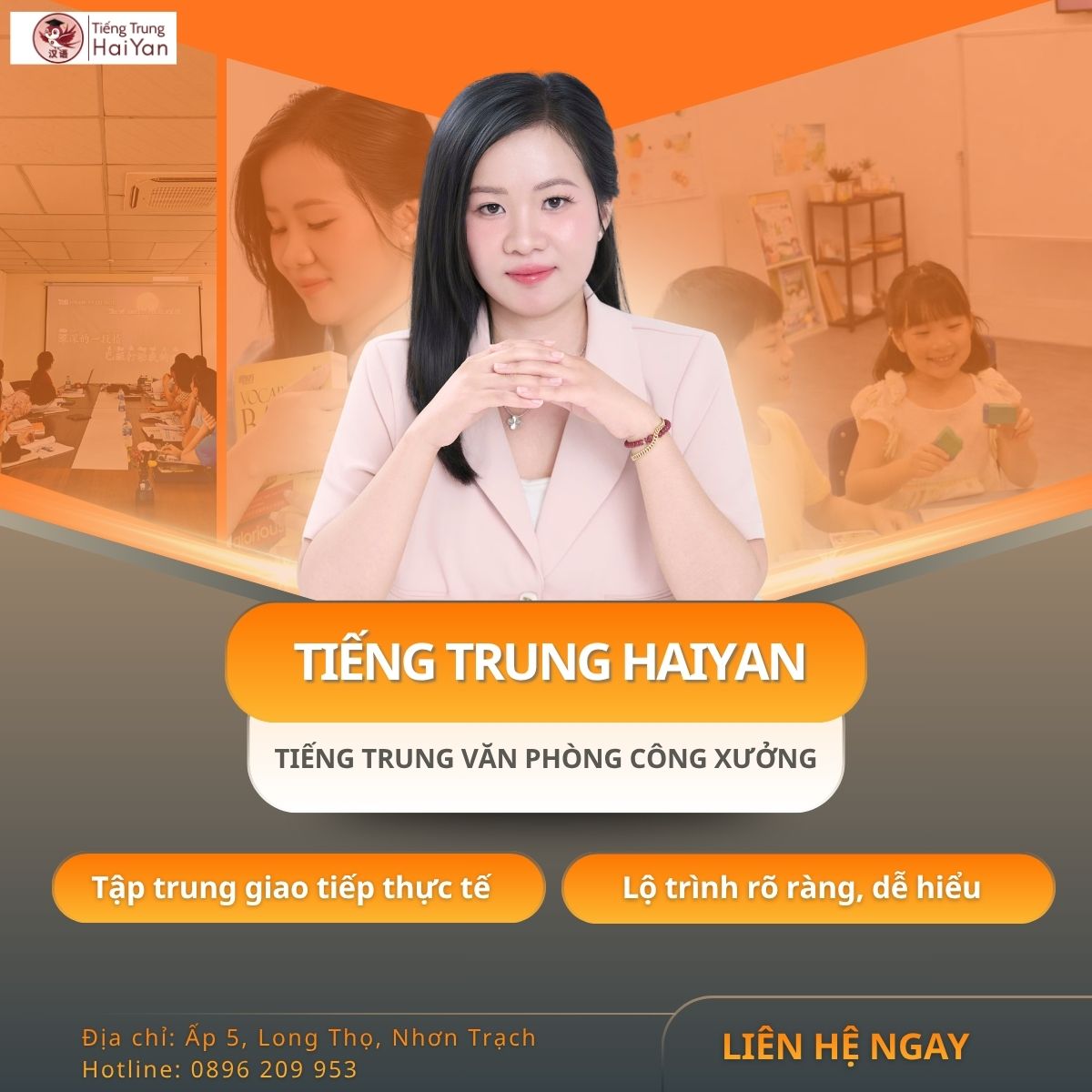 khóa học tiếng Trung giao tiếp cho nhân viên khu công nghiệp