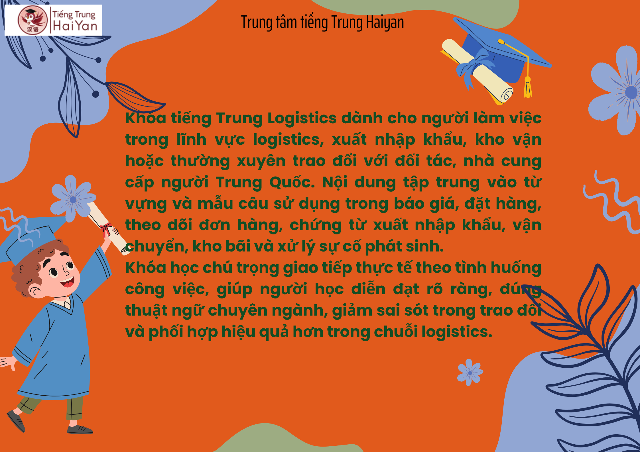 Khóa tiếng trung logistics