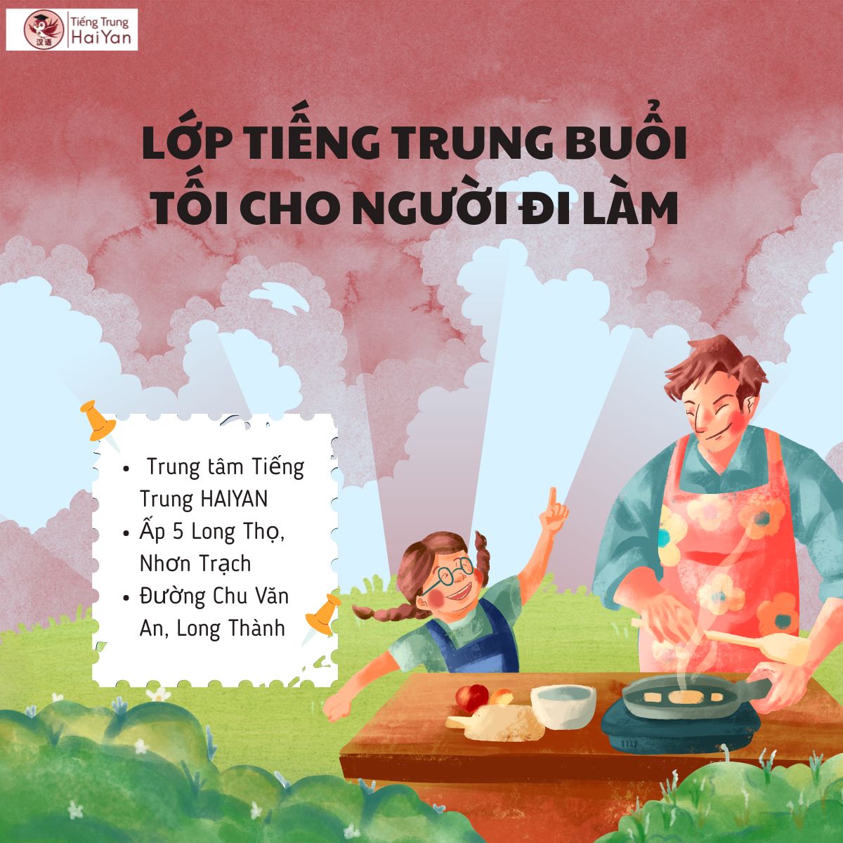 lớp tiếng Trung buổi tối cho người đi làm