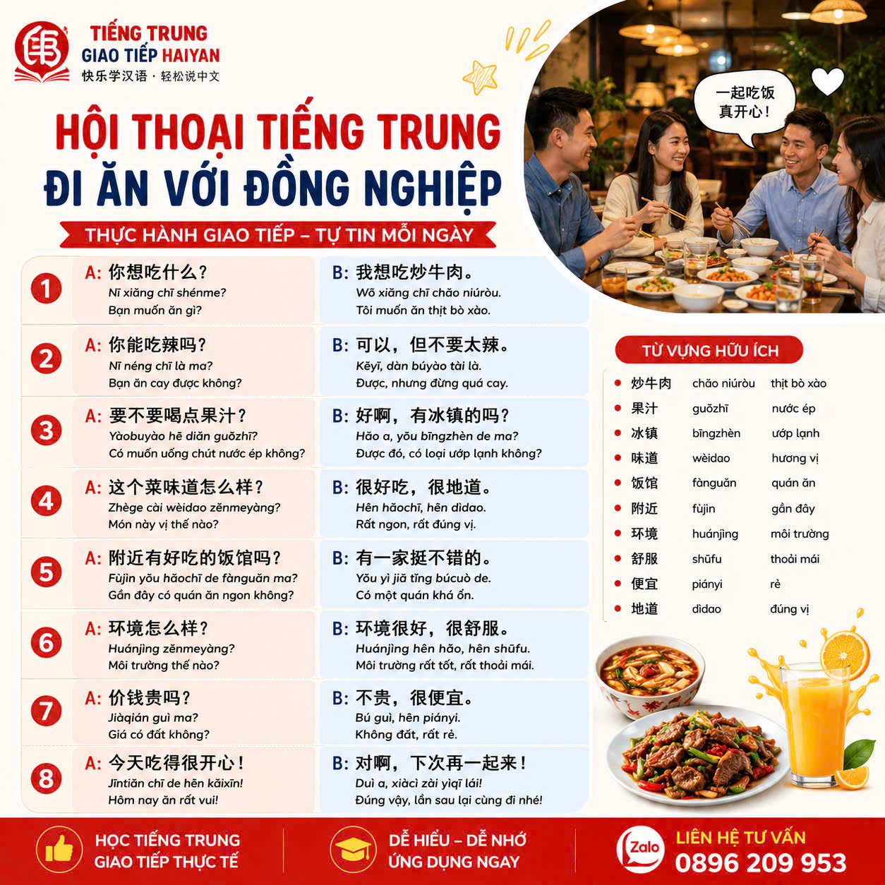lớp tiếng Trung cấp tốc Nhơn Trạch
