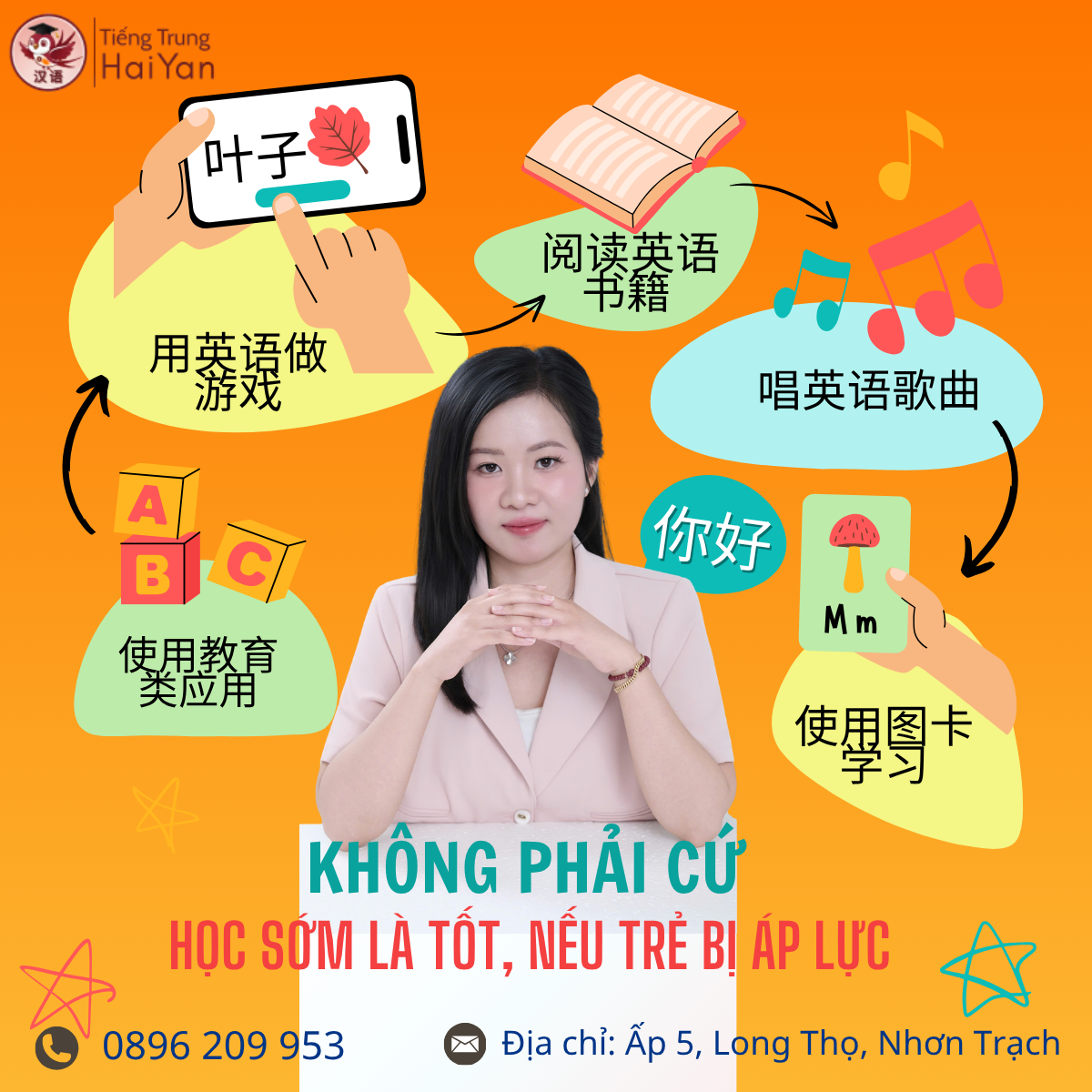 lớp tiếng Trung cho trẻ em