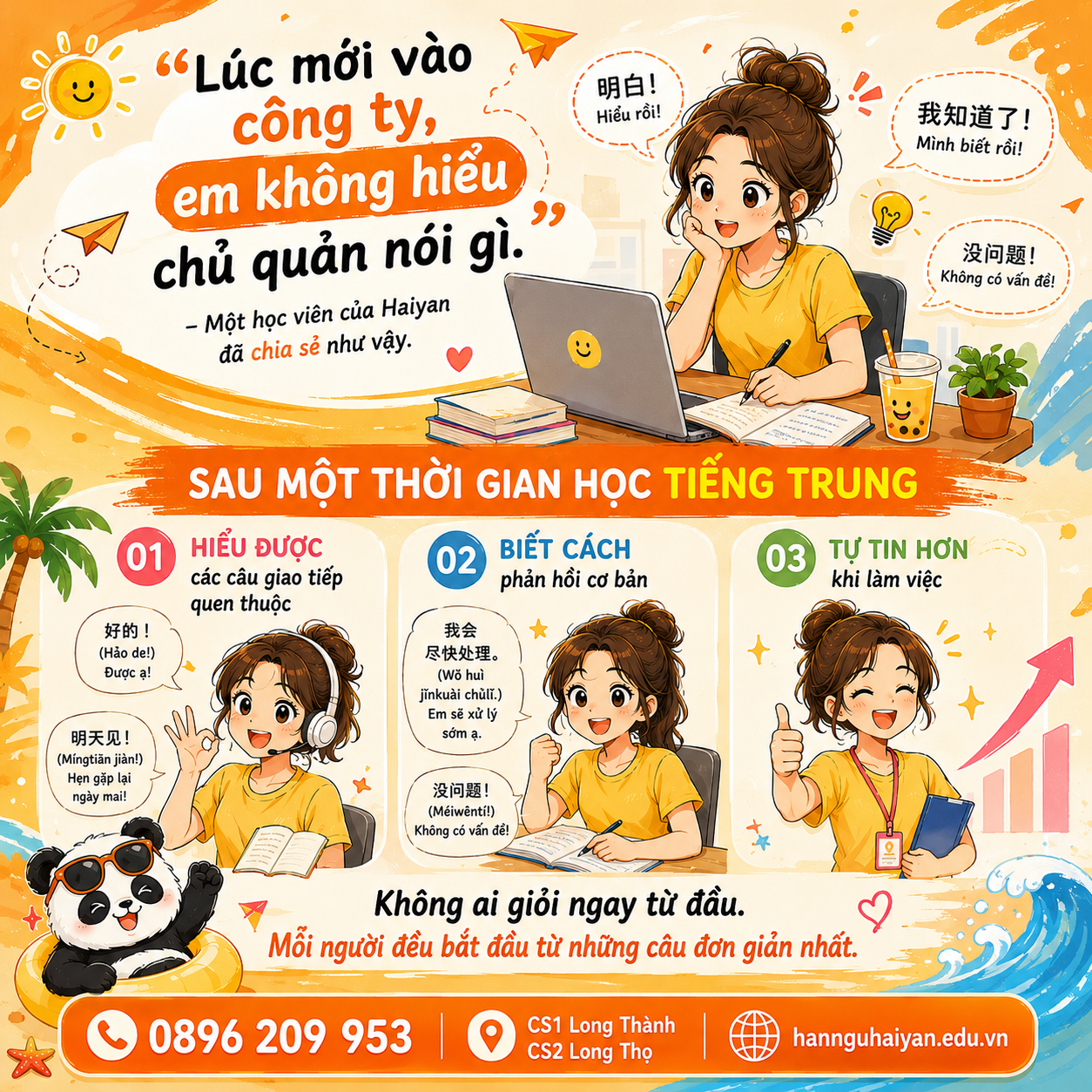 lớp tiếng Trung nhỏ ít học viên