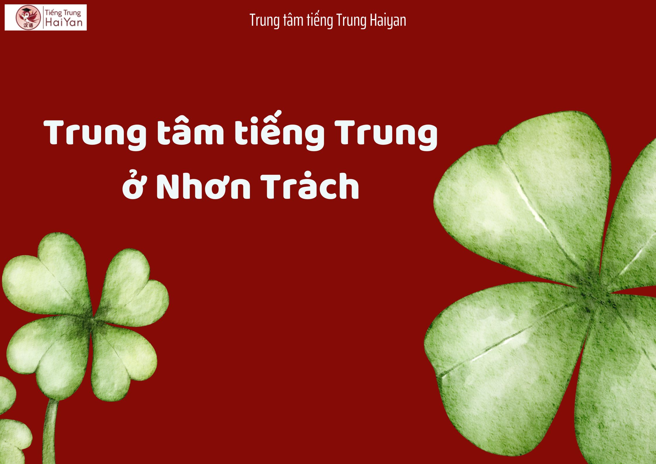 Review trung tâm tiếng Trung Nhơn Trạch