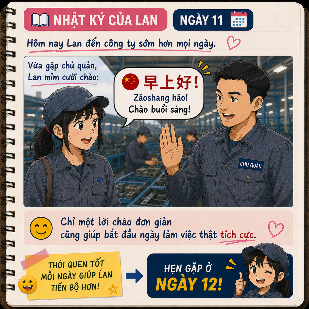 Thuyết trình bằng tiếng Trung