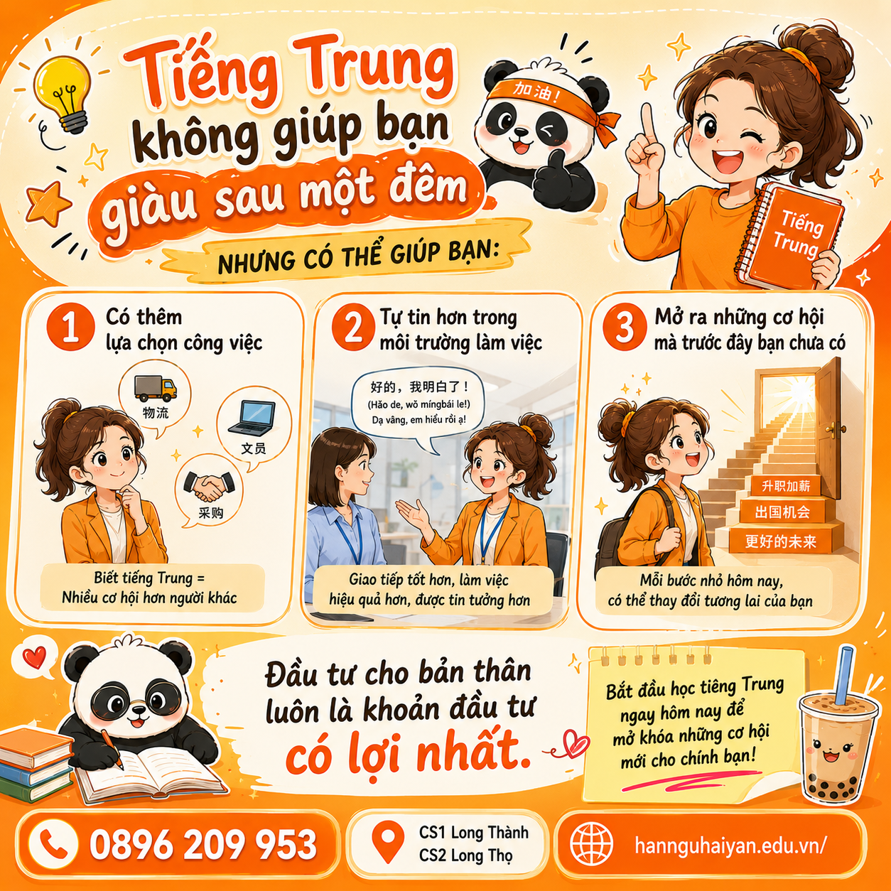 Tiếng Trung 1 kèm 1 cho người mất gốc