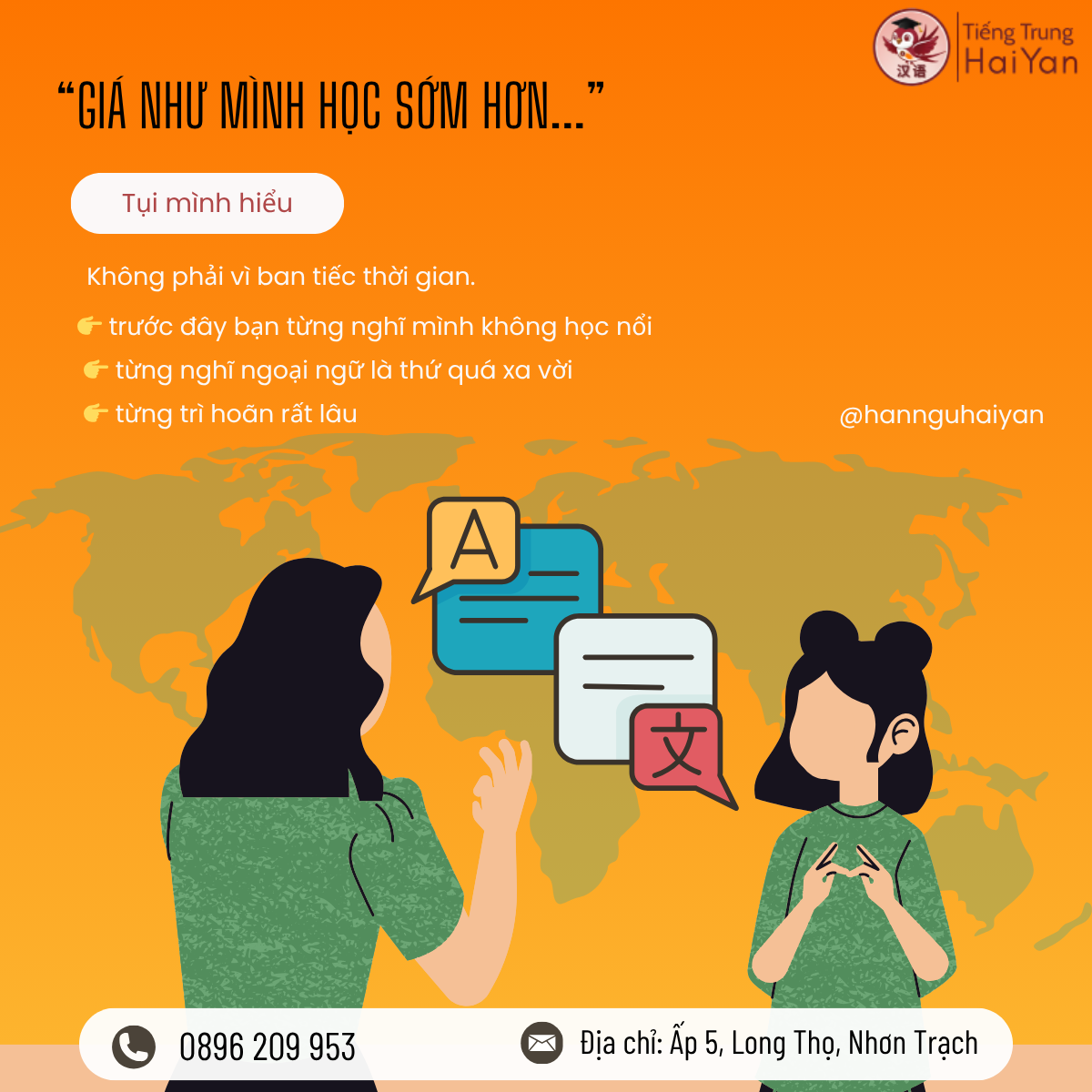 Tiếng Trung 1 kèm 1 cho sinh viên