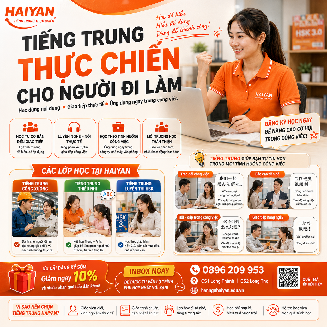 Tiếng Trung 1 kèm 1 học bài bản