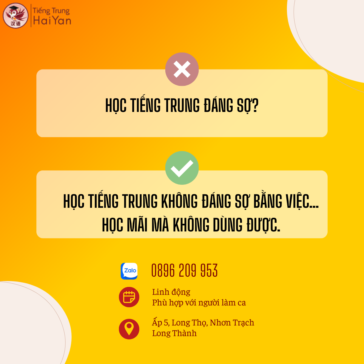 Tiếng Trung 1 kèm 1 tiết kiệm thời gian