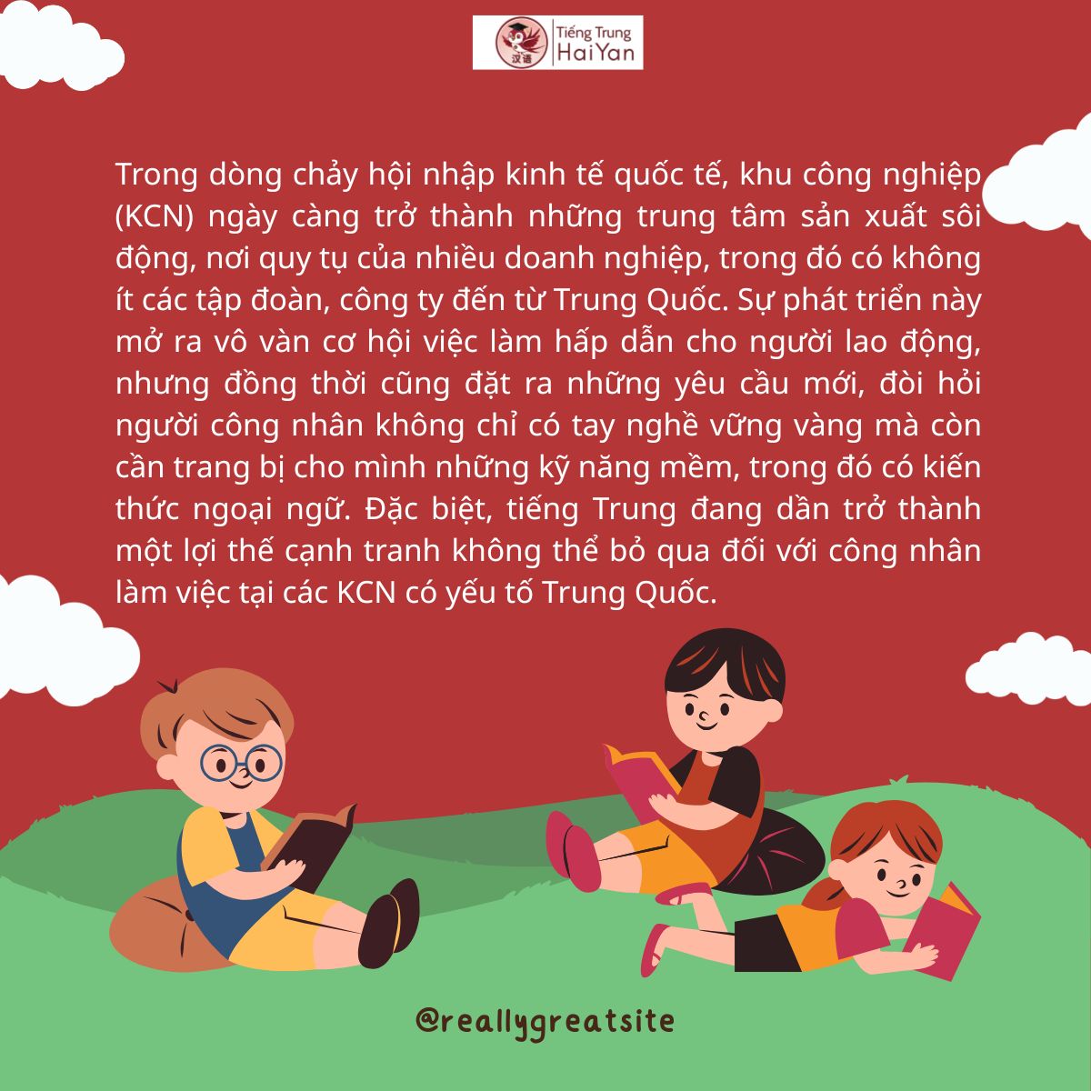 Tiếng Trung cho công nhân khu công nghiệp