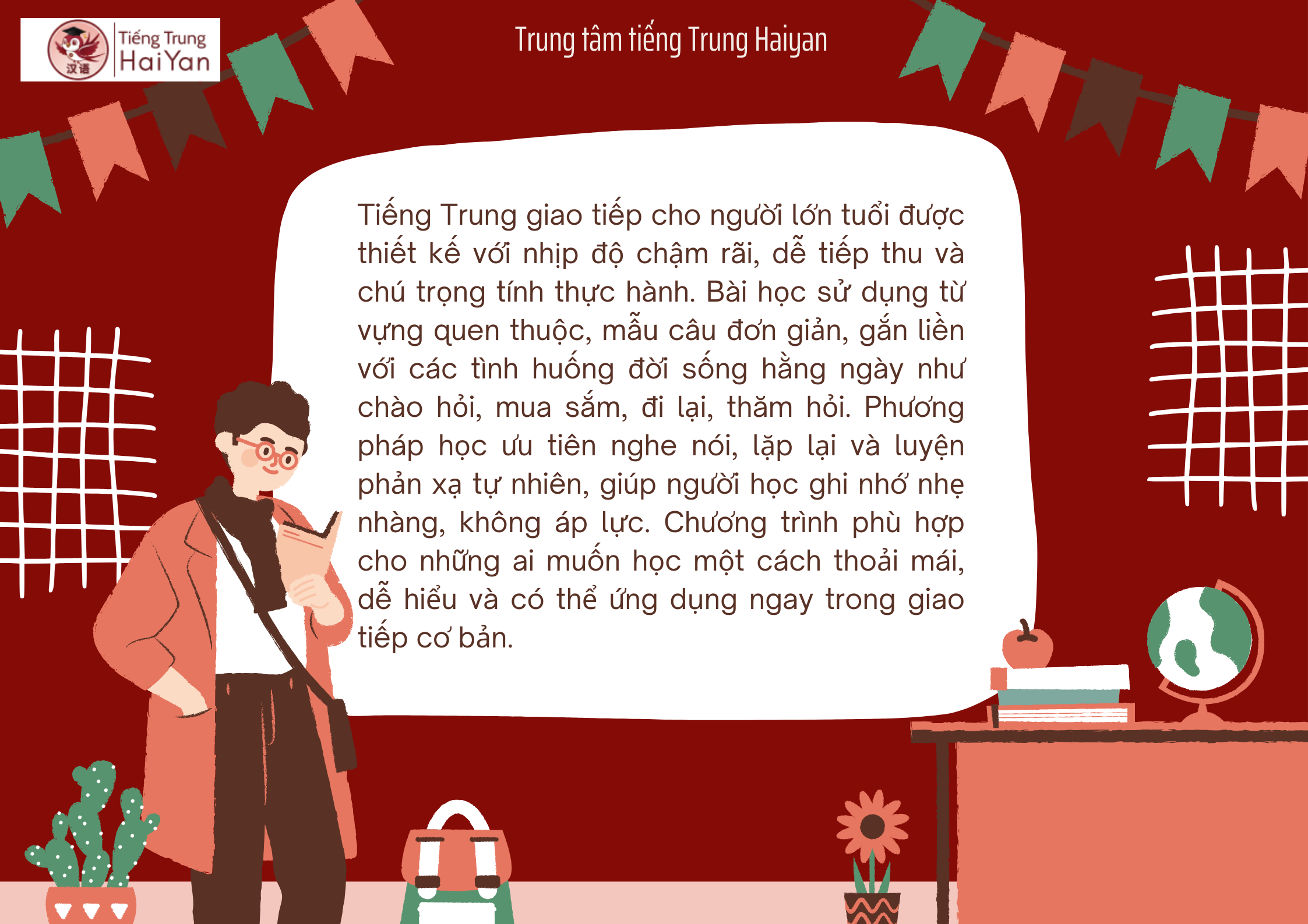 Tiếng Trung giao tiếp cho người lớn tuổi
